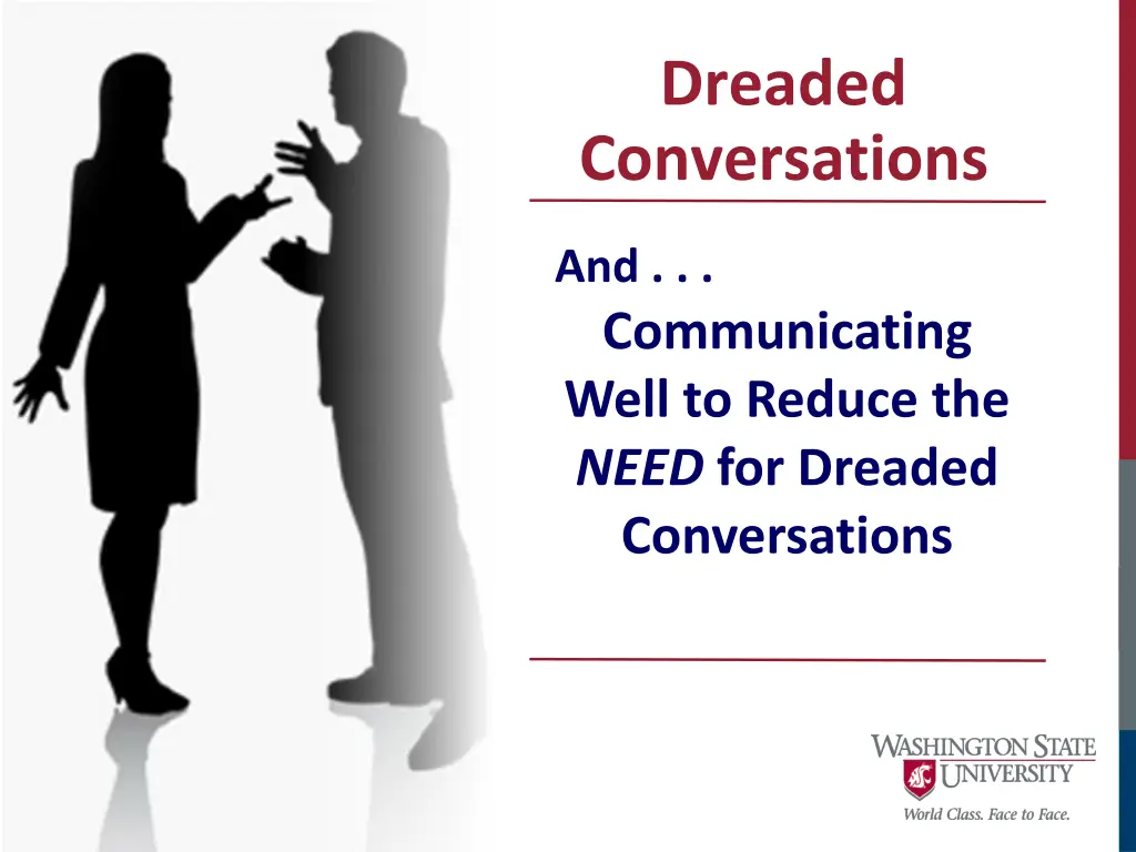 dreaded conversations 1