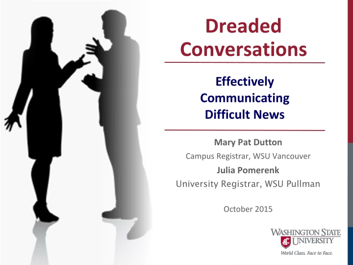 dreaded conversations