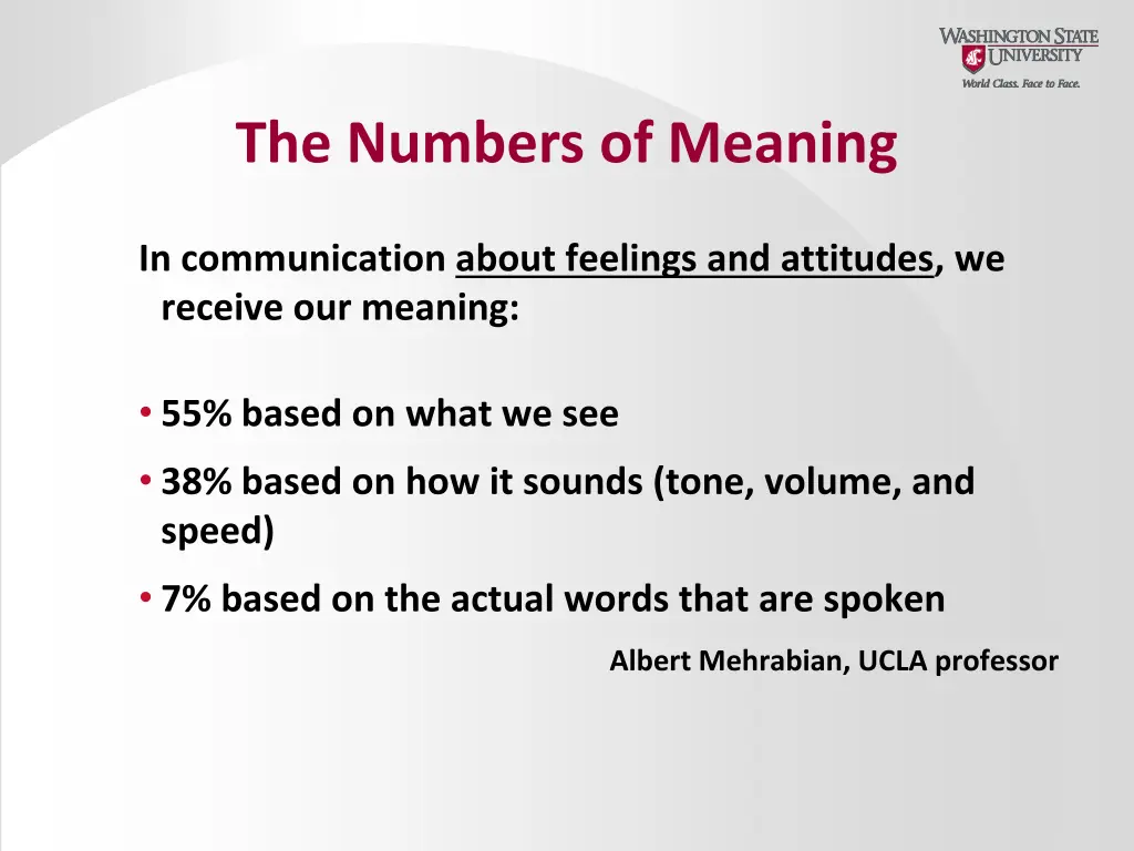 the numbers of meaning