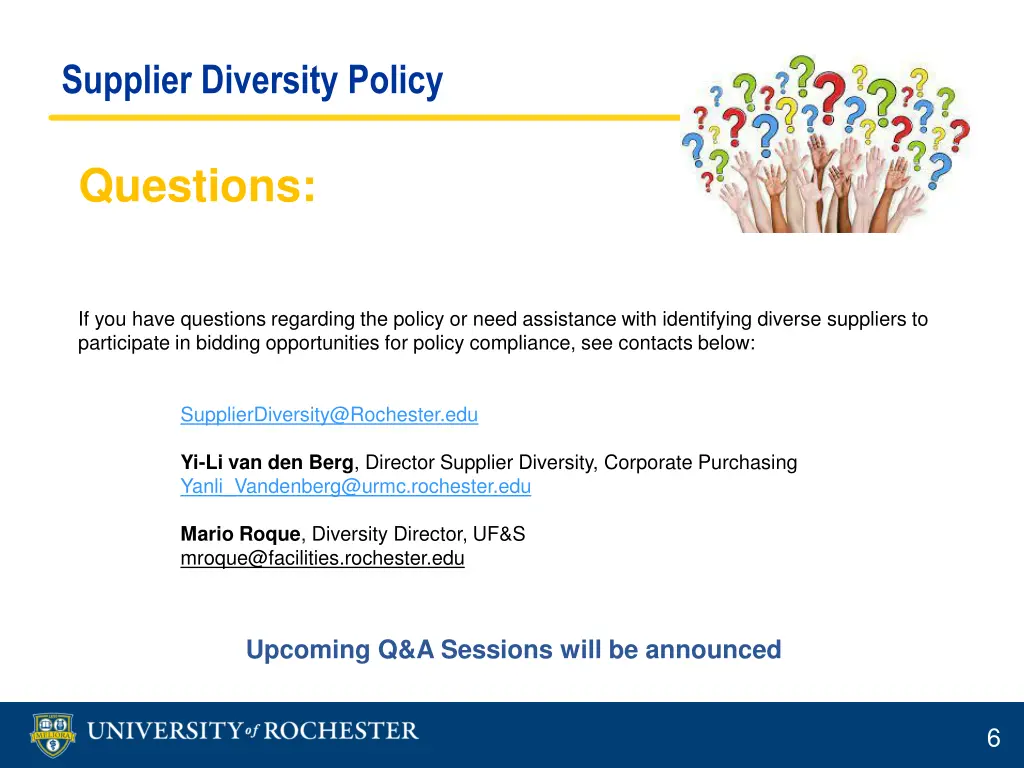 supplier diversity policy 2