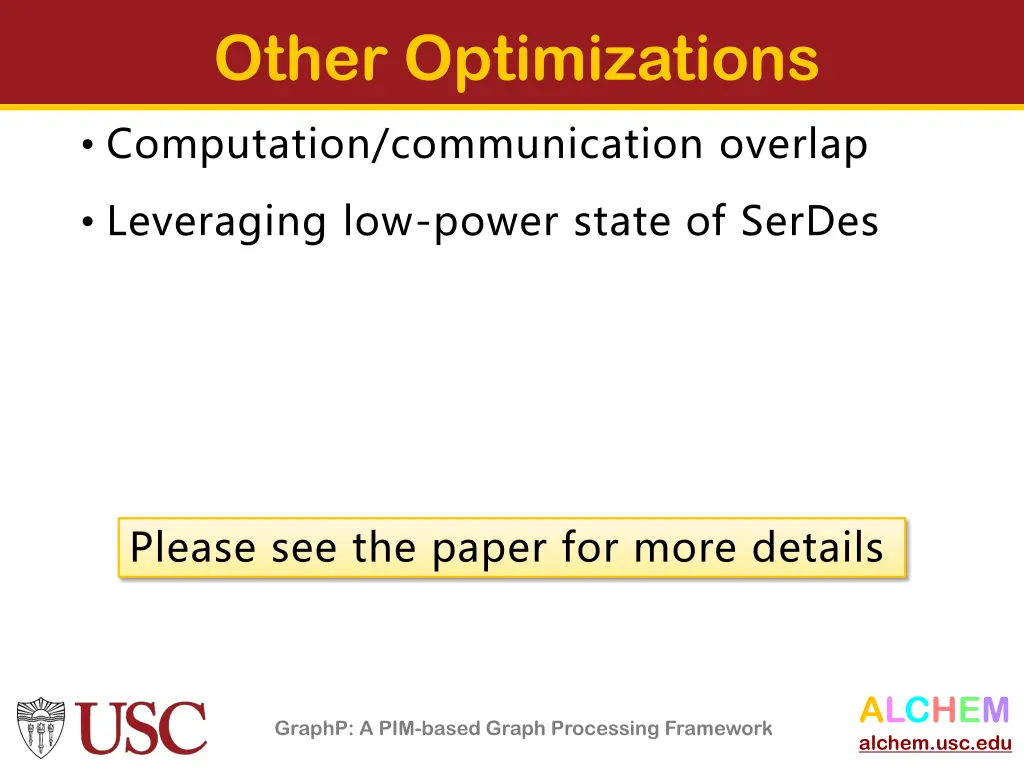 other optimizations