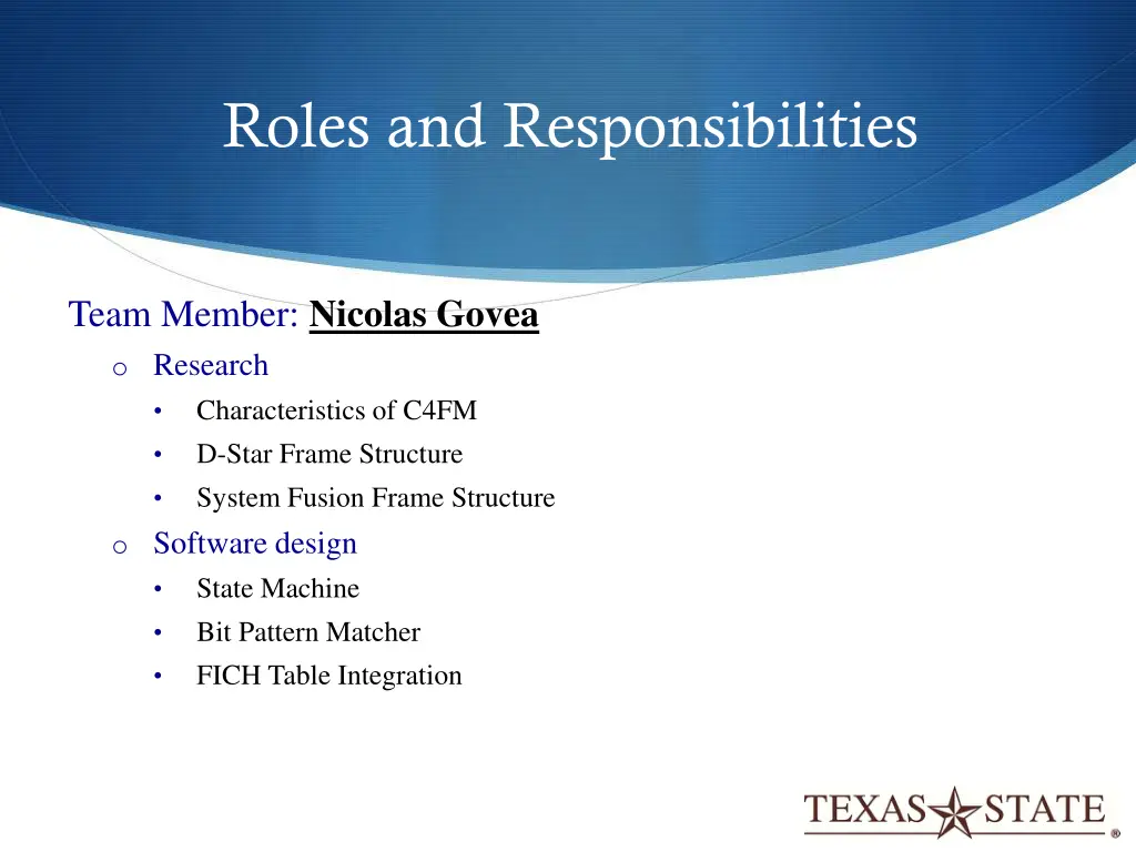 roles and responsibilities 1