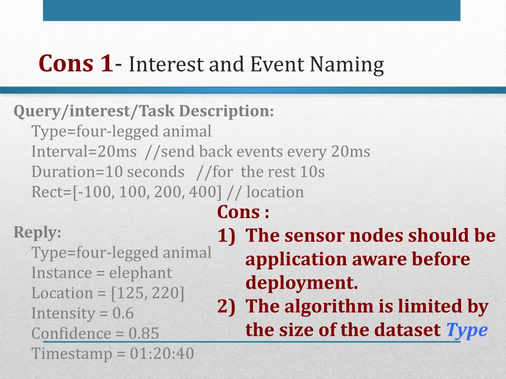 cons 1 interest and event naming