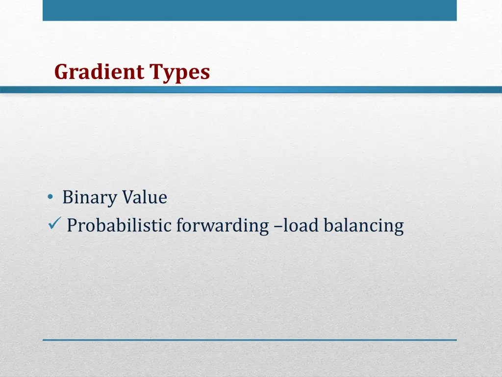 gradient types