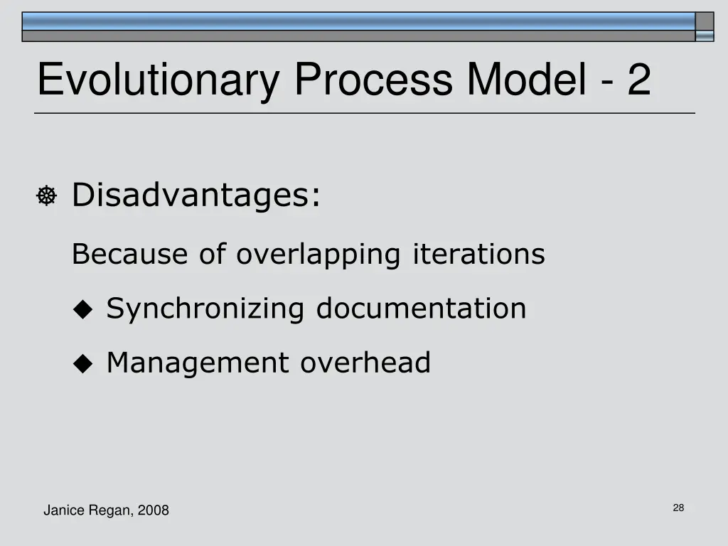 evolutionary process model 2