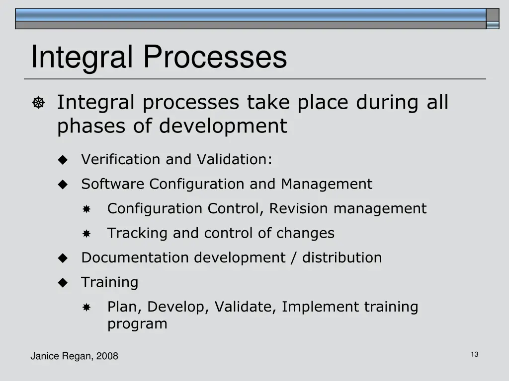 integral processes