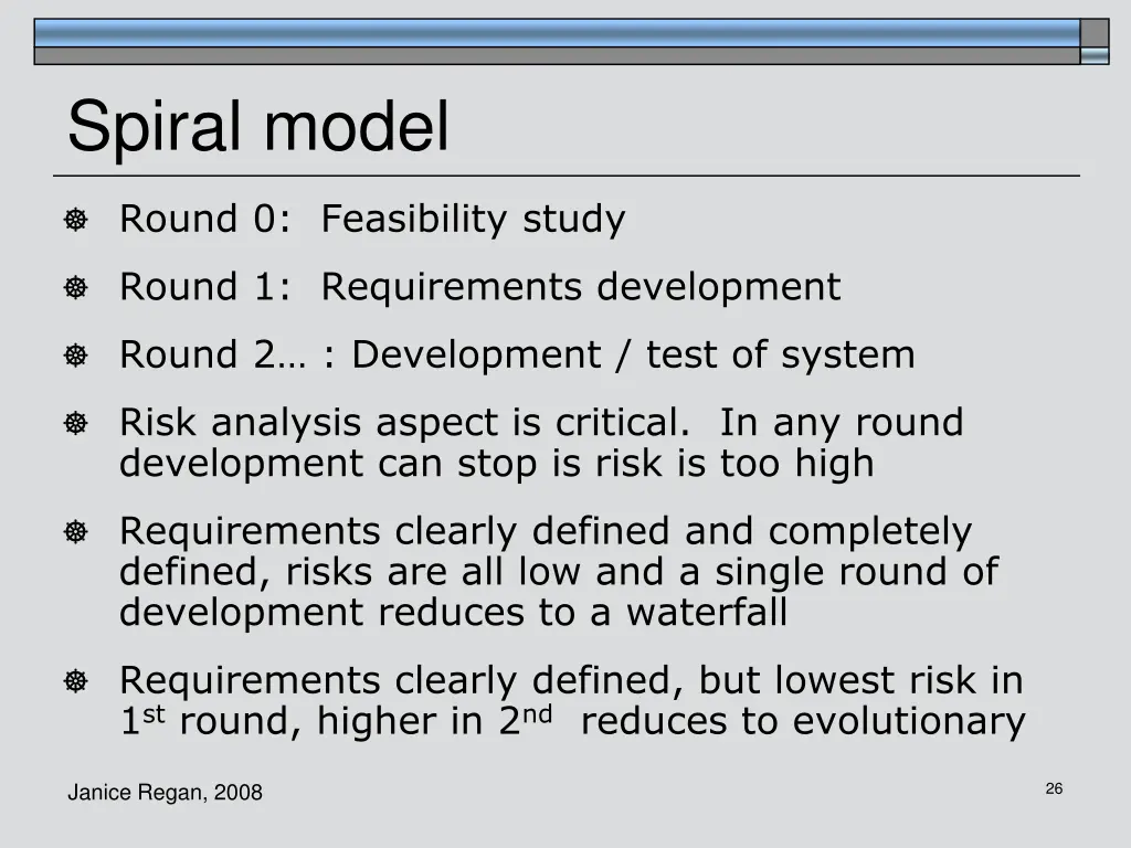 spiral model