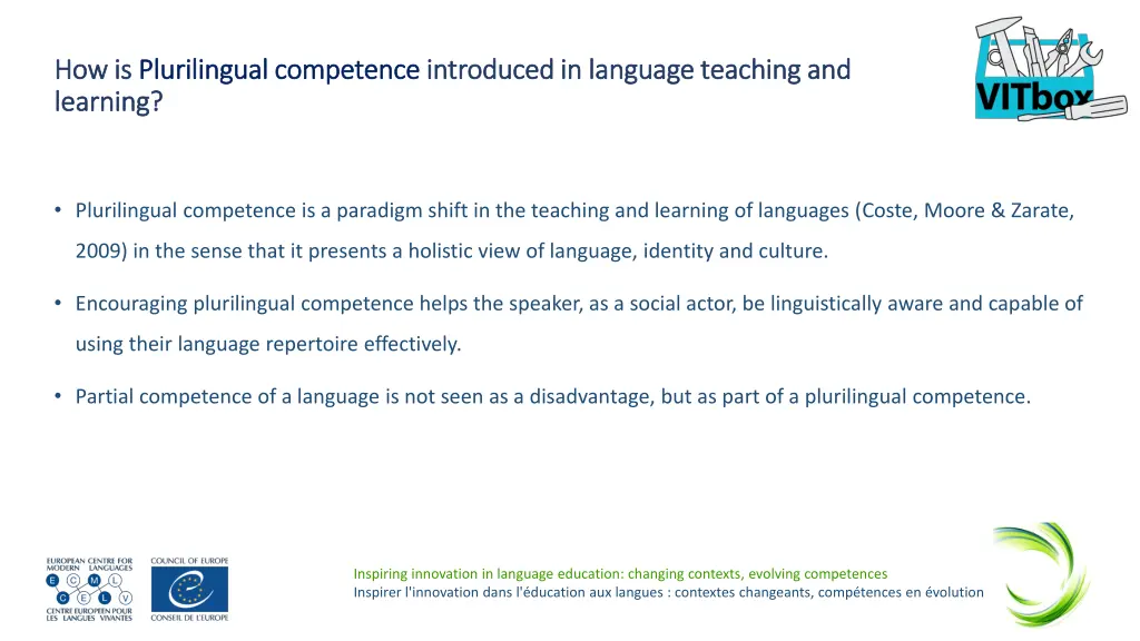 how is how is plurilingual competence