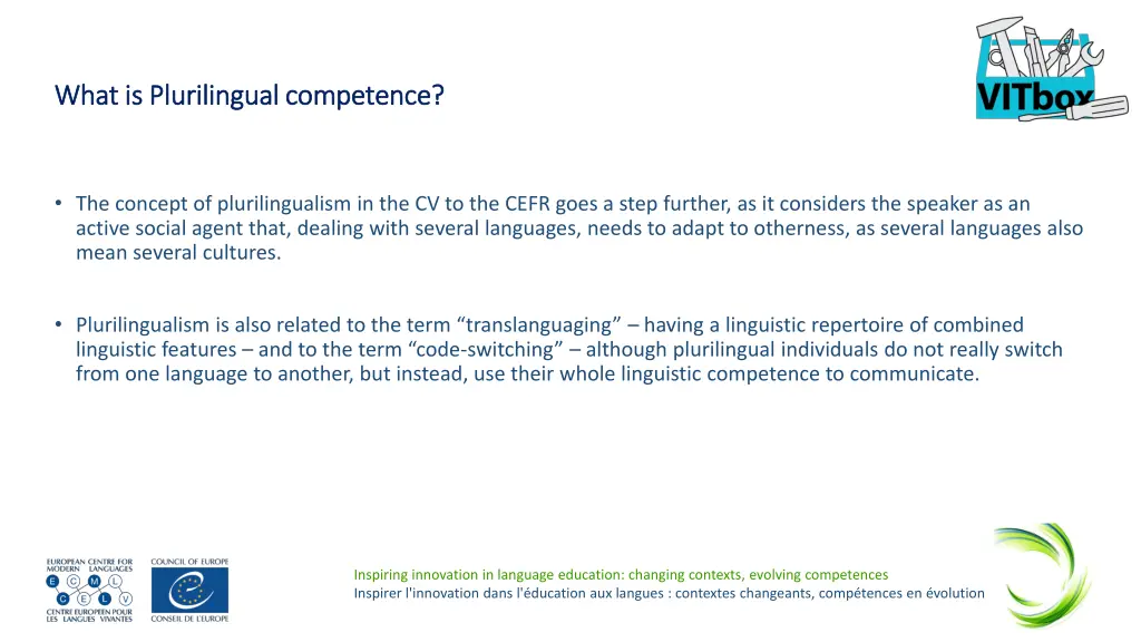 what is plurilingual competence what 1
