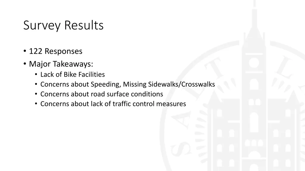 survey results
