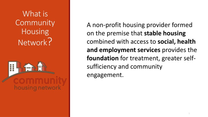 what is community housing network