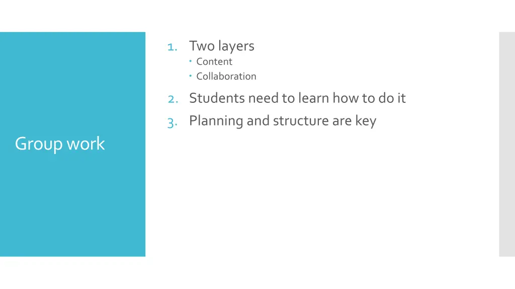 1 two layers content collaboration