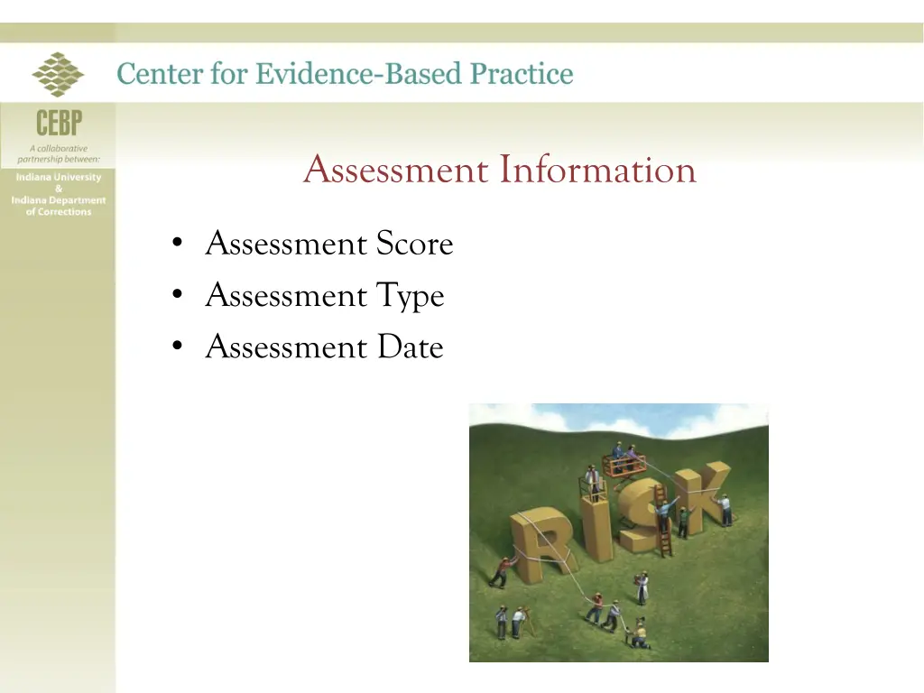 assessment information