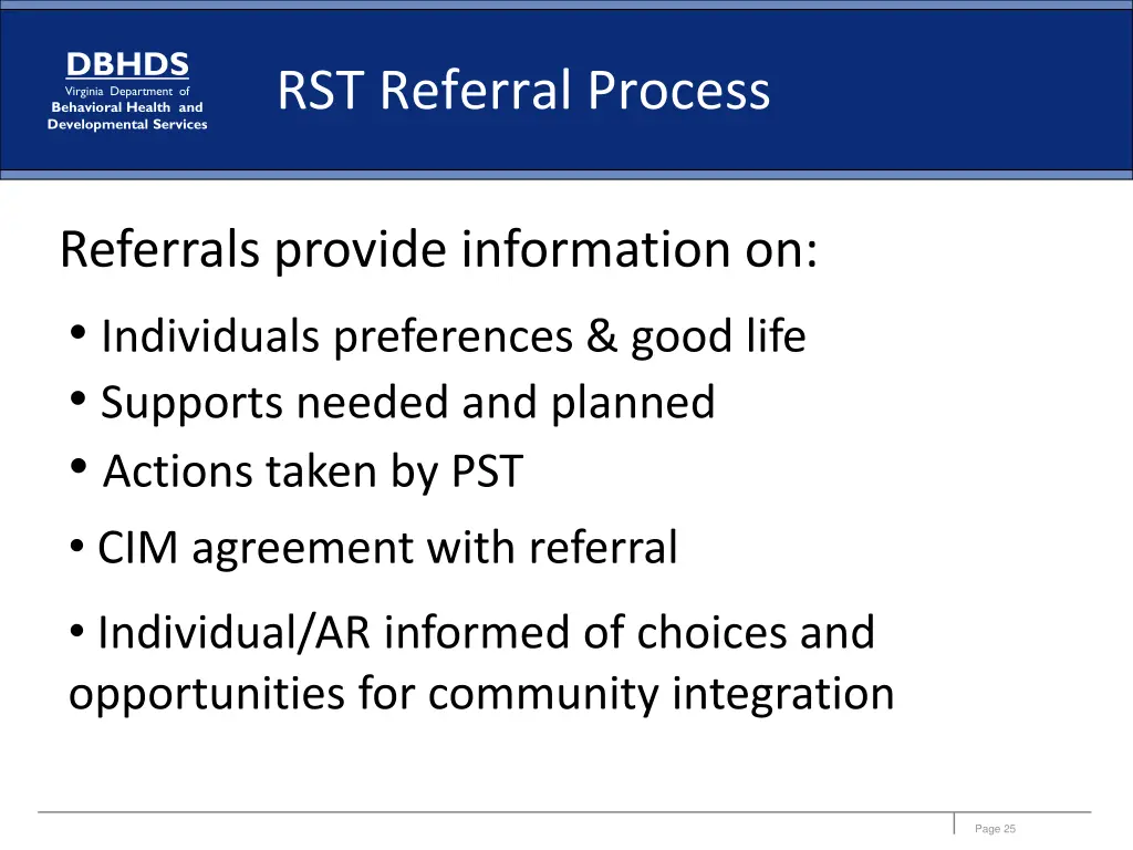 dbhds virginia department of behavioral health 18