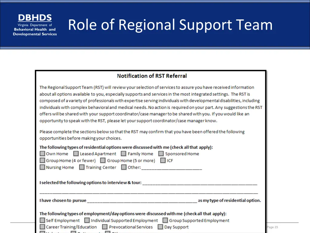 dbhds virginia department of behavioral health and 4