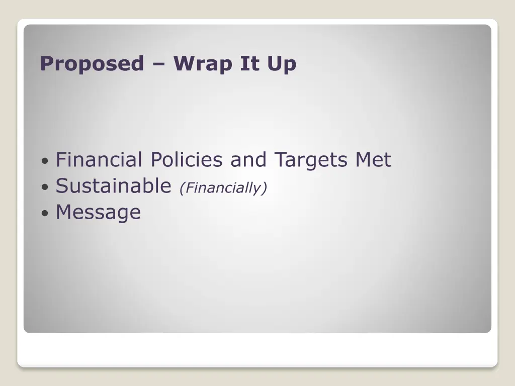 proposed wrap it up 3