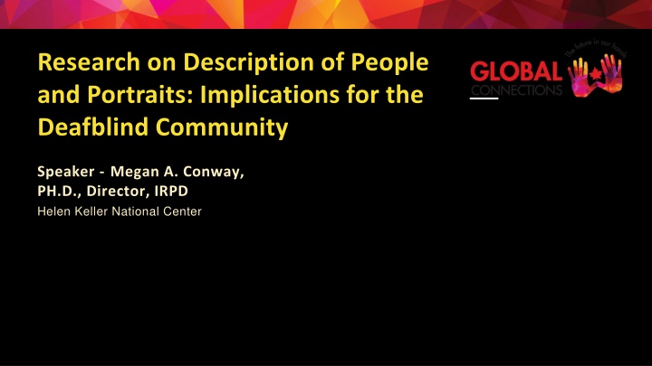 research on description of people and portraits