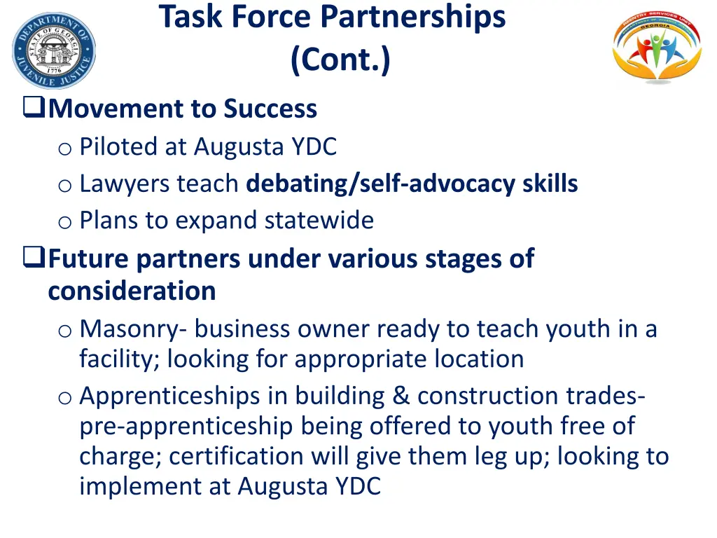 task force partnerships cont 1