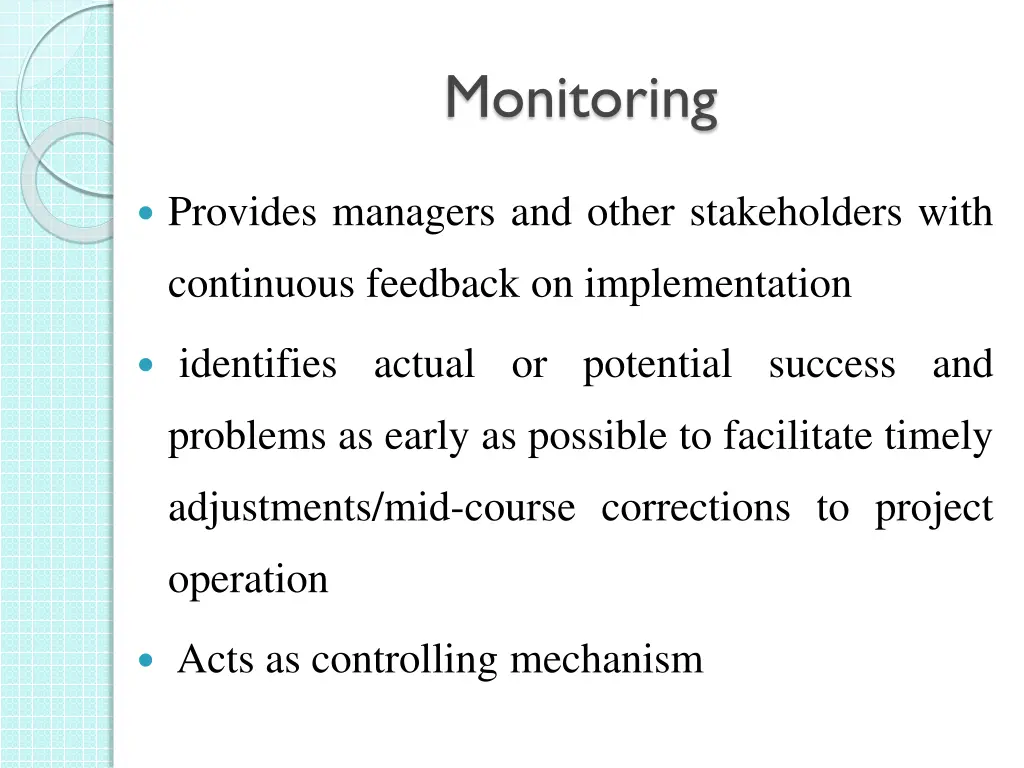 monitoring 1