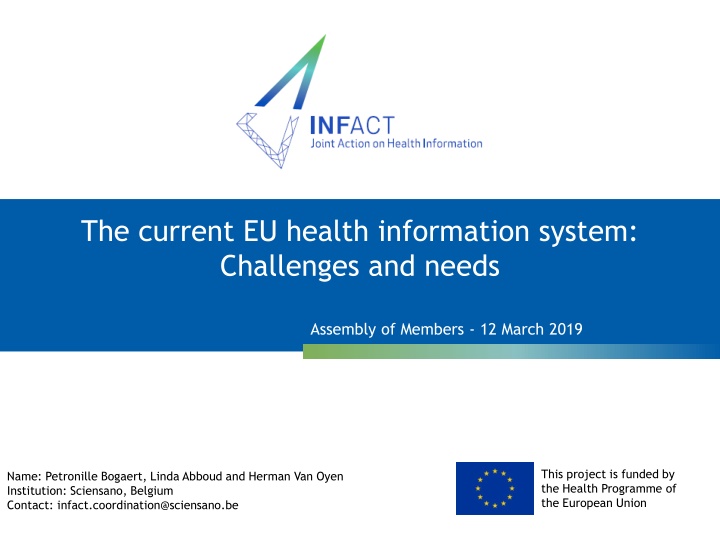 the current eu health information system