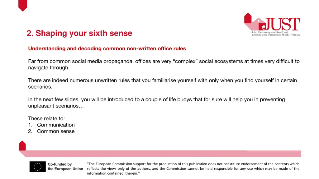 2 shaping your sixth sense