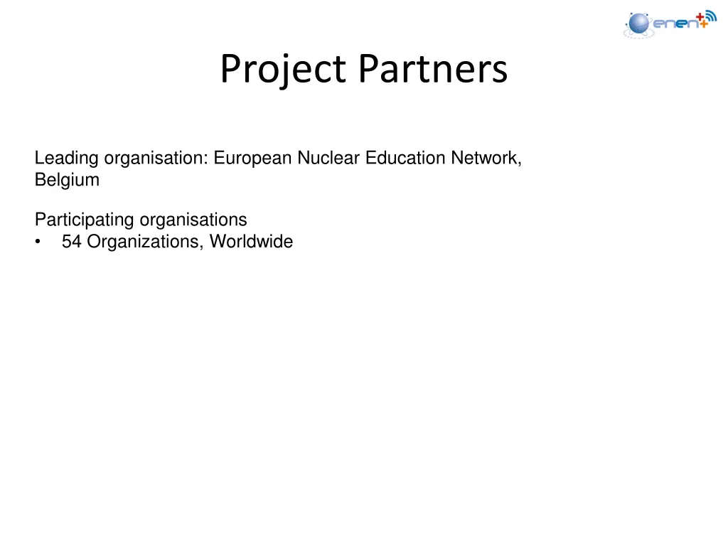 project partners
