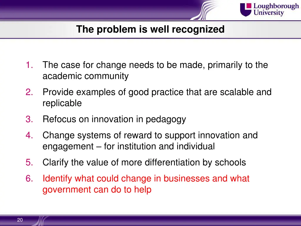 the problem is well recognized 5