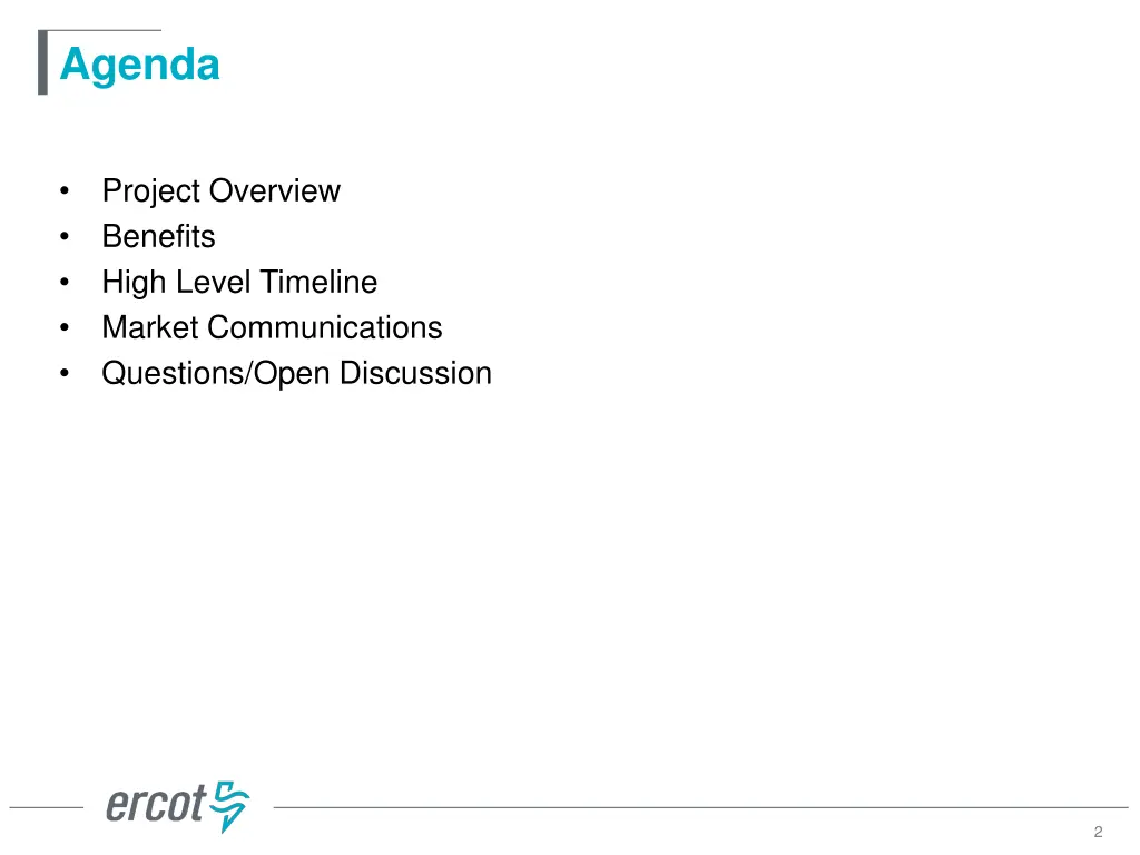 agenda
