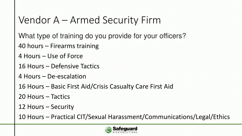 vendor a armed security firm 3