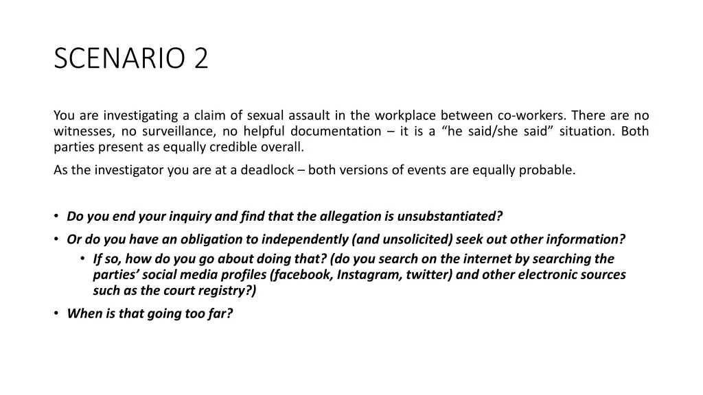 scenario 2