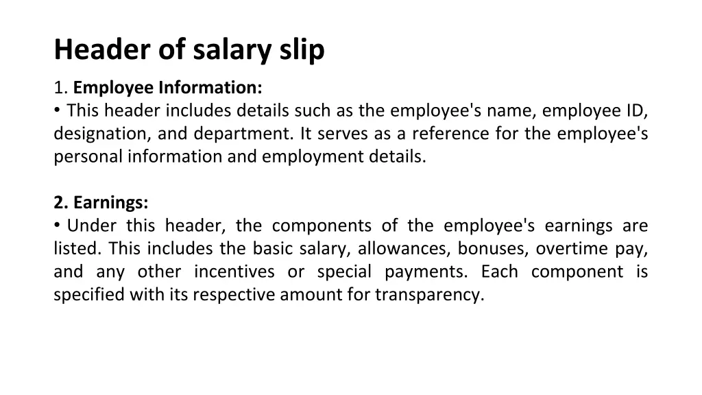 header of salary slip 2