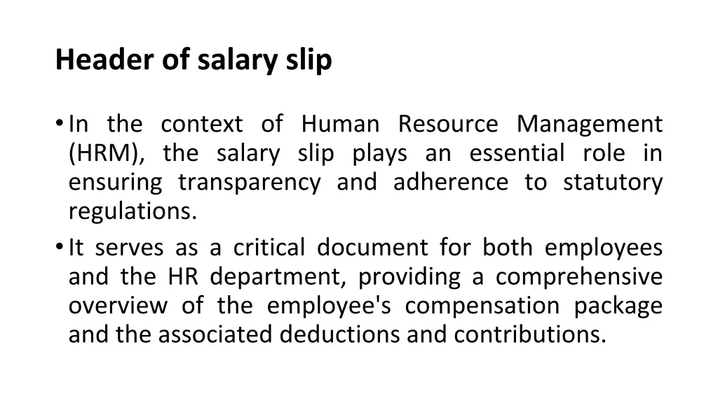 header of salary slip 5