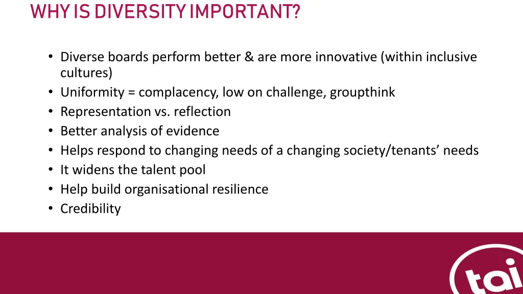 why is diversity important
