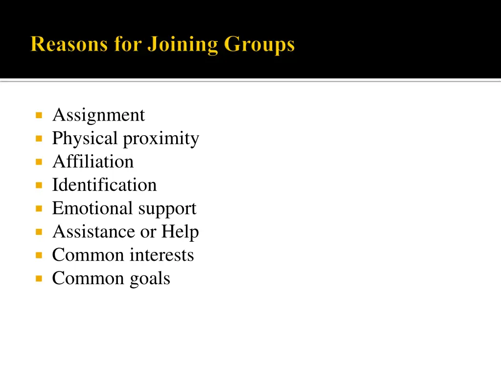 assignment physical proximity affiliation
