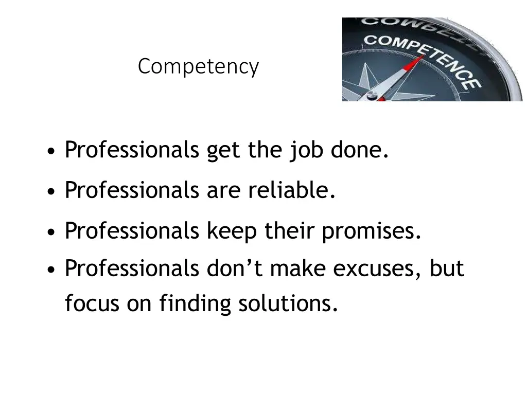 competency