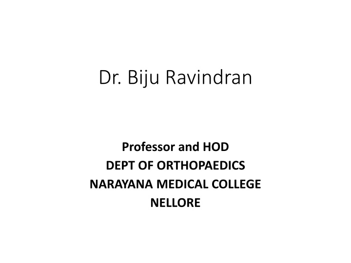 dr biju ravindran