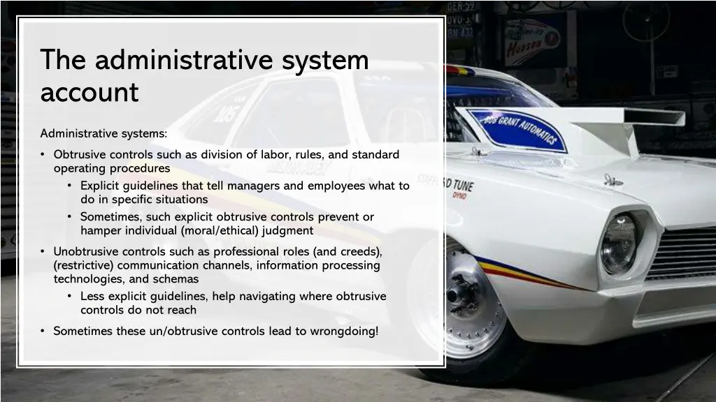 the administrative system account