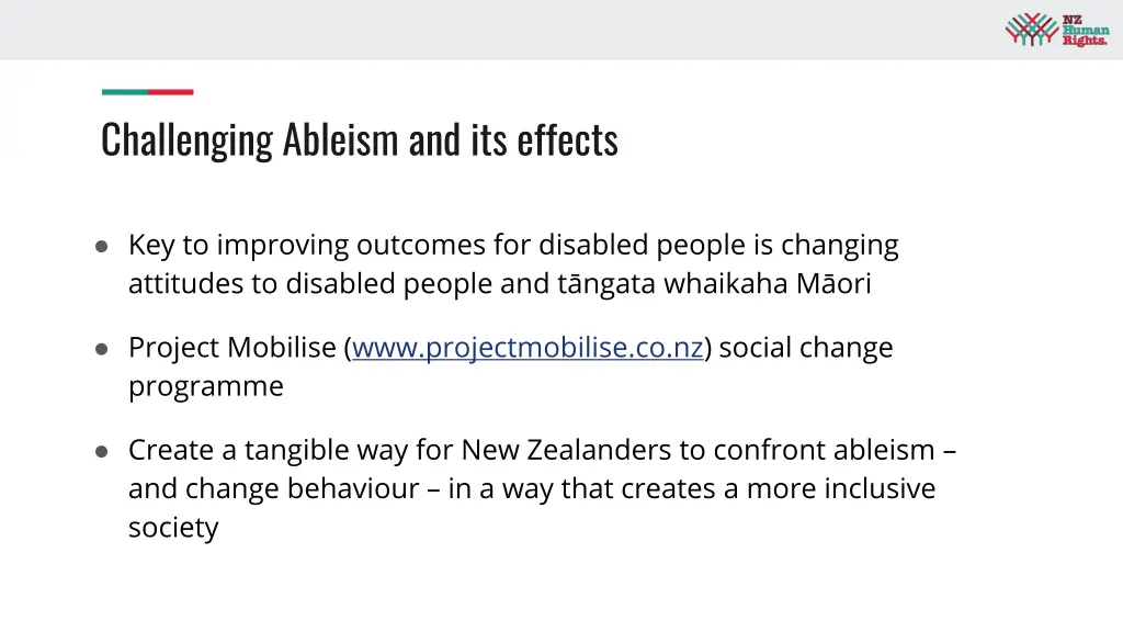 challenging ableism and its effects