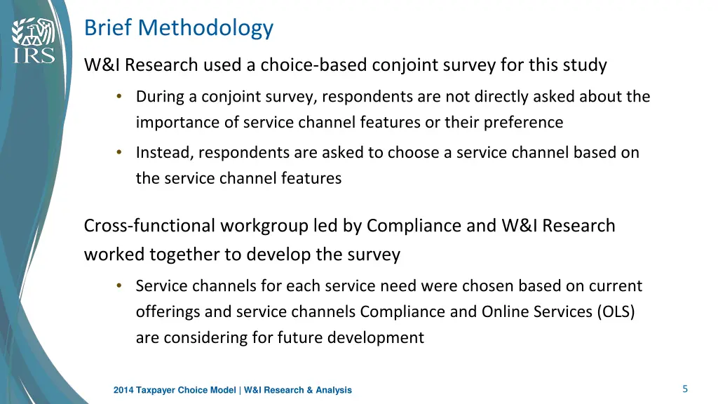 brief methodology