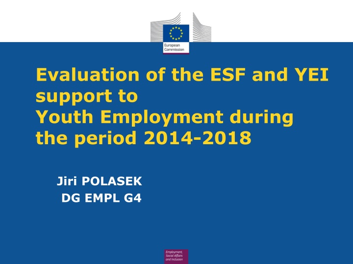 evaluation of the esf and yei support to youth