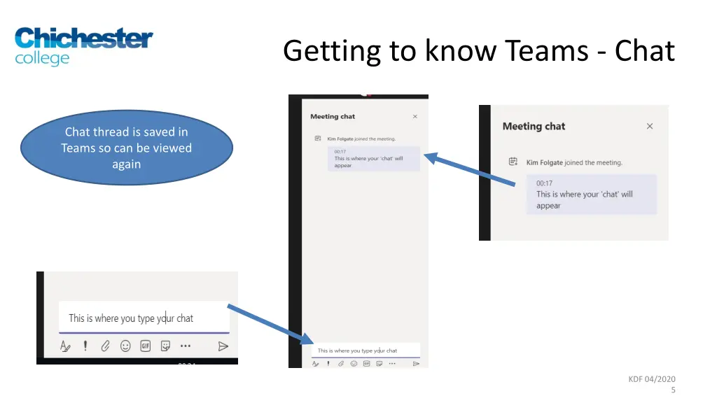getting to know teams chat 1