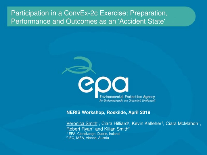 participation in a convex 2c exercise preparation