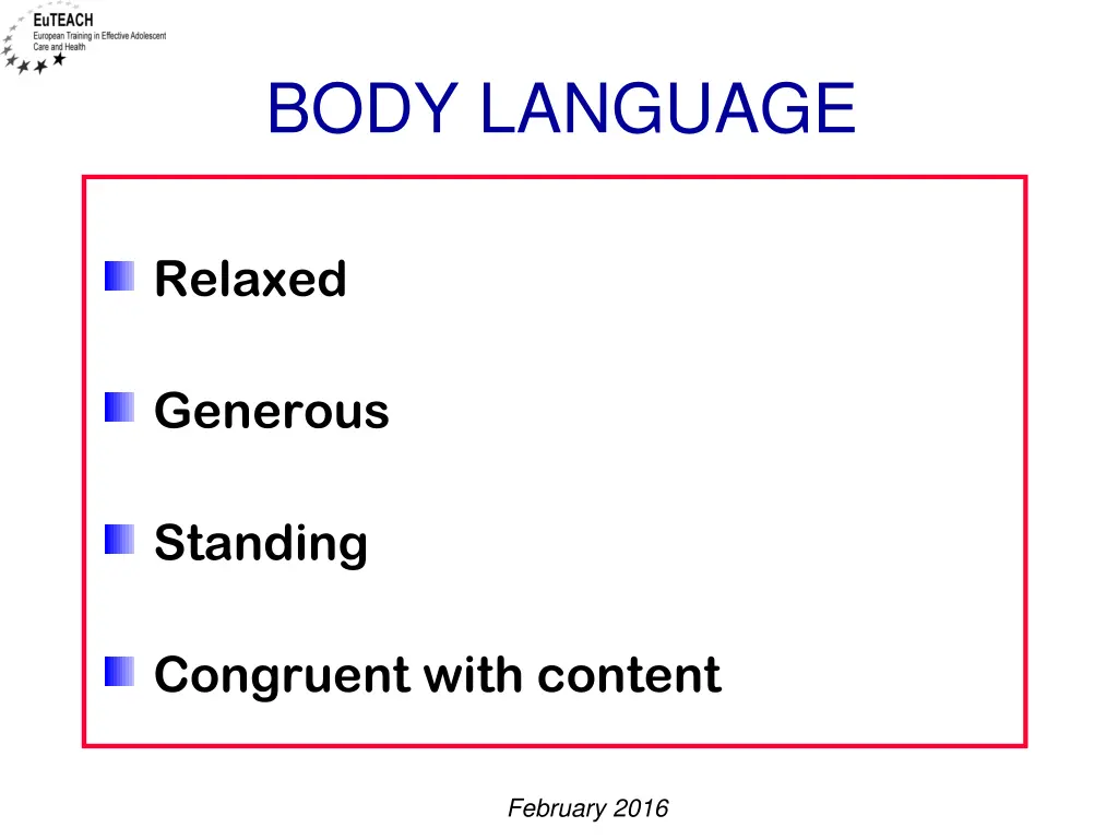 body language