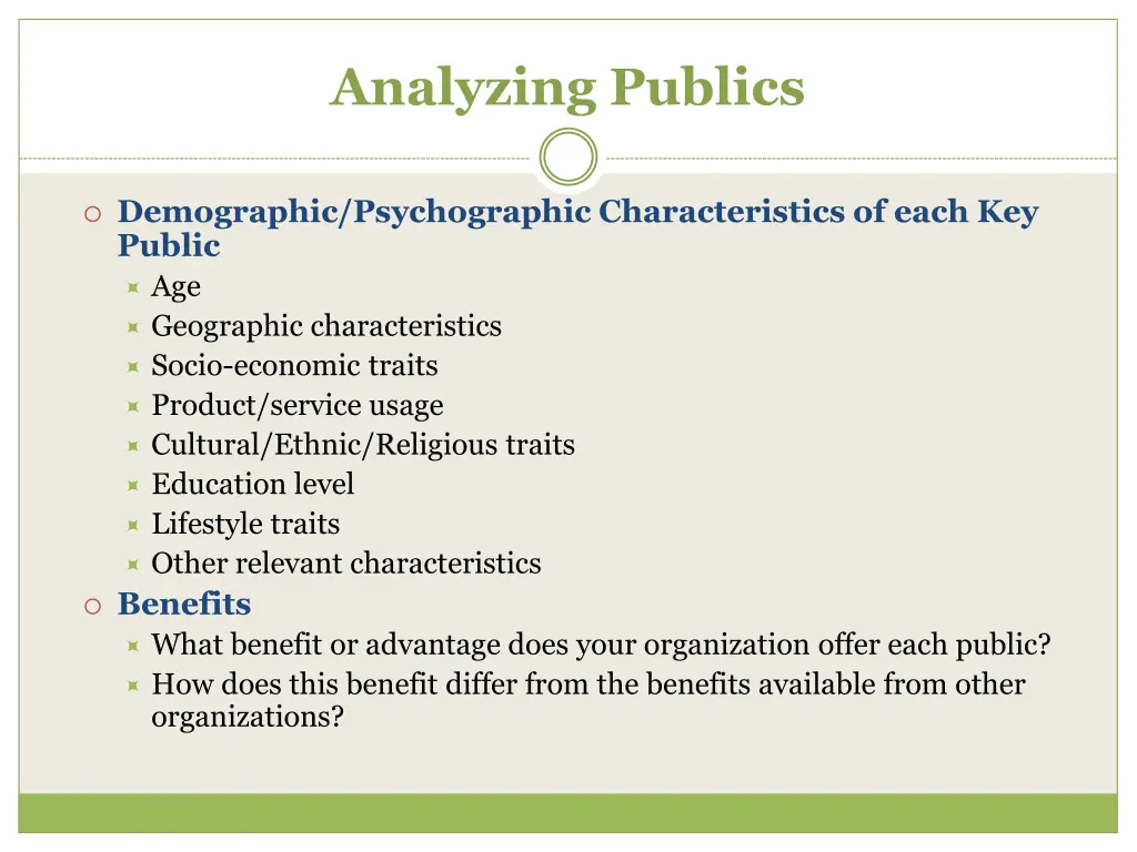 analyzing publics 4