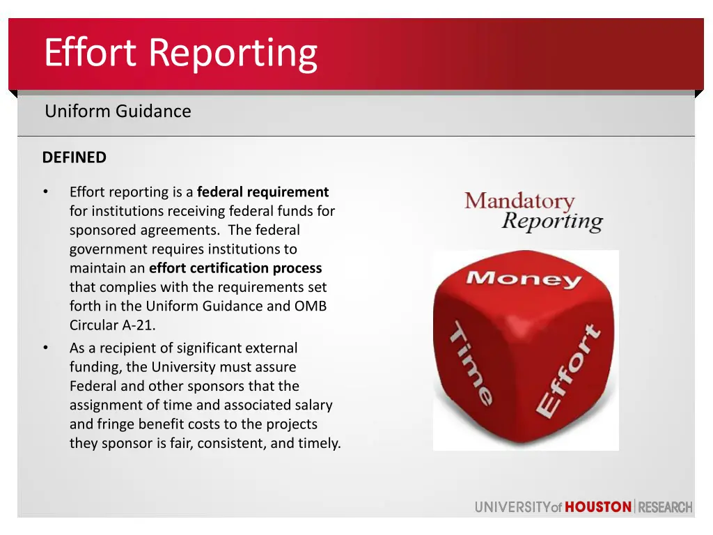 effort reporting 2