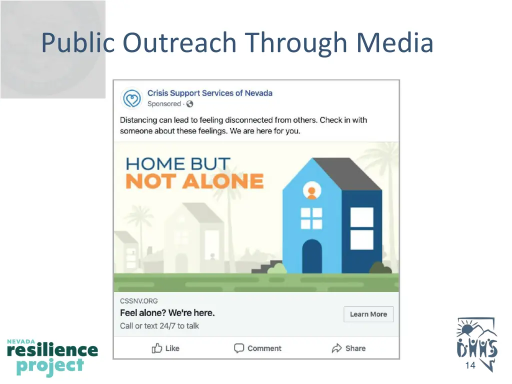 public outreach through media