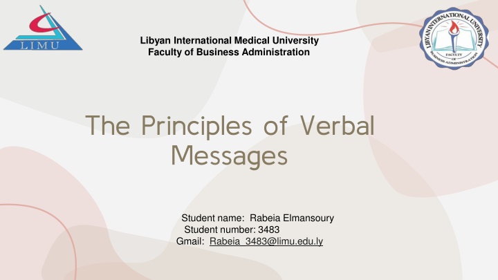 libyan international medical university faculty