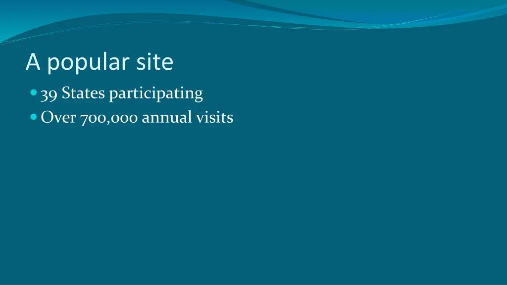 a popular site