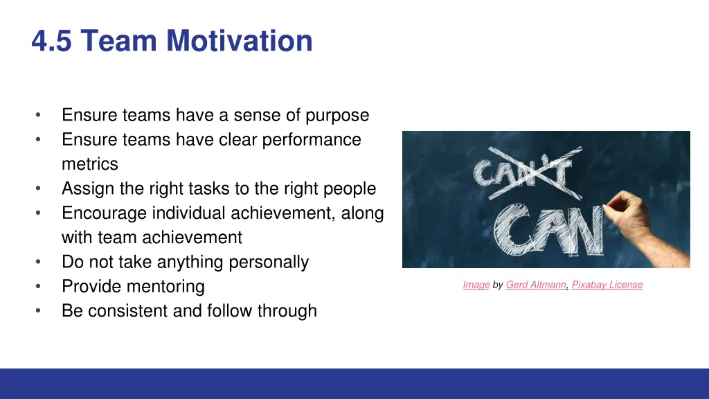 4 5 team motivation