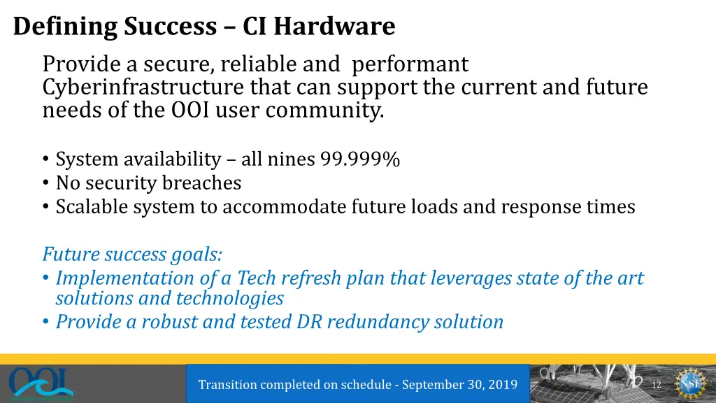 defining success ci hardware provide a secure